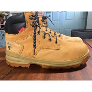 Herman Survivors Boulder Men Boots Brown 13W Wide Leather Steel Toe Combat Boots